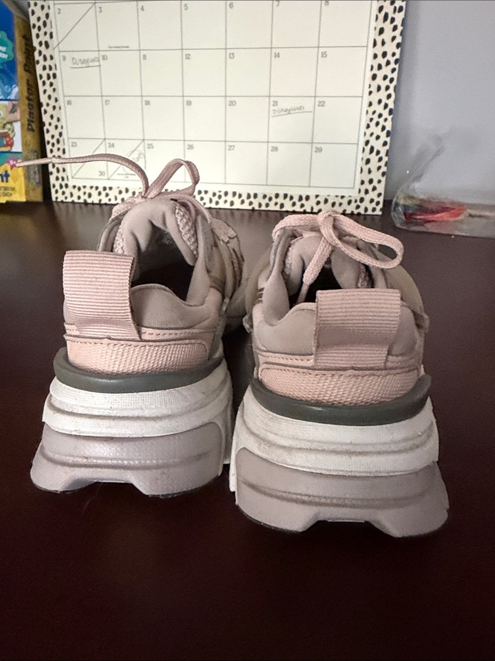 Women’s Nike Pink Athletic Sneakers - Picture 4 of 7